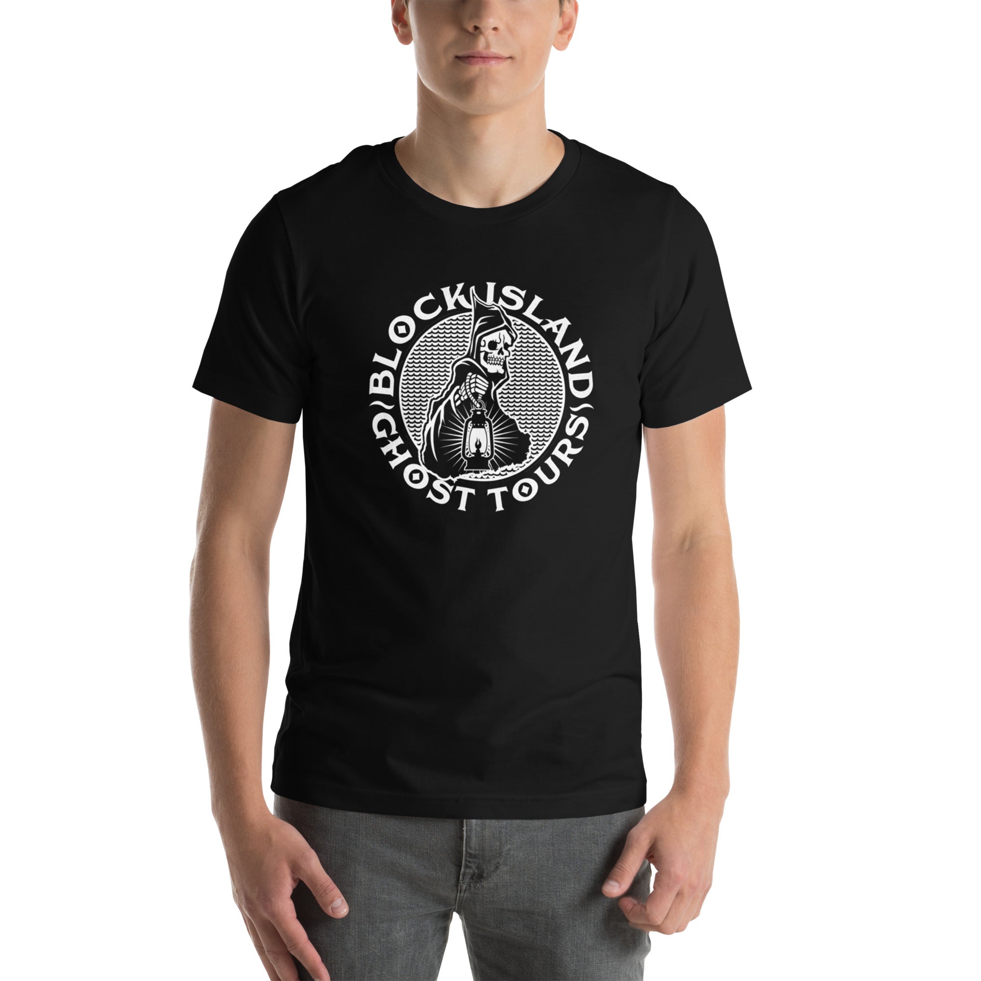 Ghost Store Block Island Ghost Tours “Skull Logo” Unisex Tee – Ghost Shop